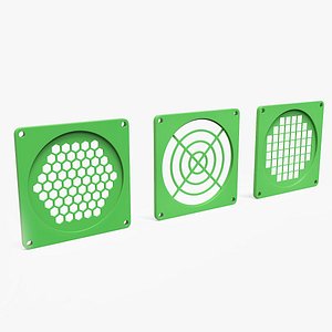 Protective plastic mesh 3D model
