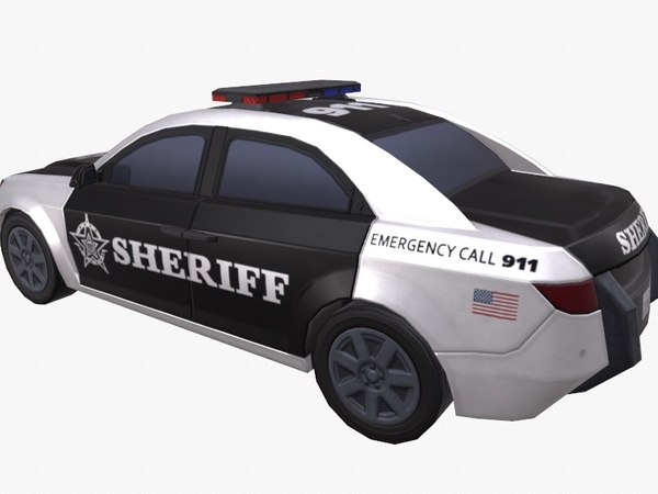 3D car sheriff - TurboSquid 1368948