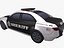 CAR SHERIFF LOW POLY