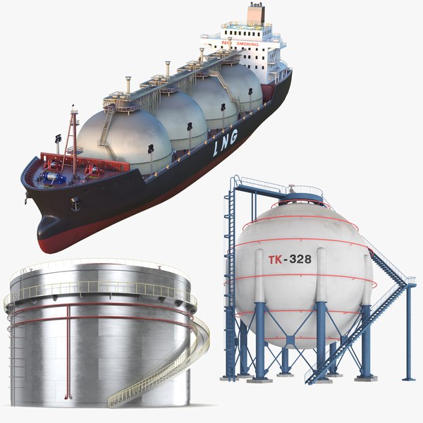 Free 3D fuel storage unit model - TurboSquid 1177842