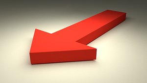 arrow blender 3D