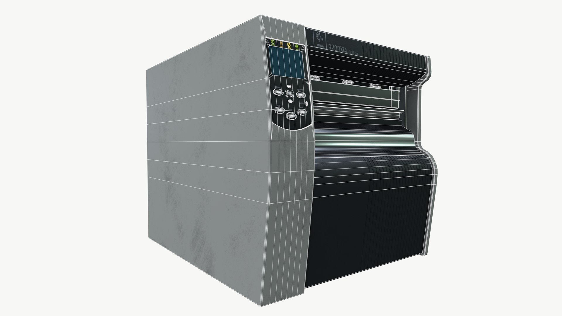 3D Zebra Labeling Machine - TurboSquid 2268764