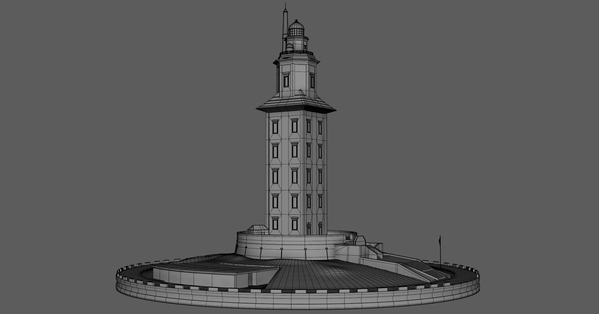 3D Tower of Hercules model https://p.turbosquid.com/ts-thumb/TK/eaS0Ov/6B/herc14/jpg/1712074851/1920x1080/fit_q87/93cba9545bf761642df1807708777e7b1b82d62b/herc14.jpg