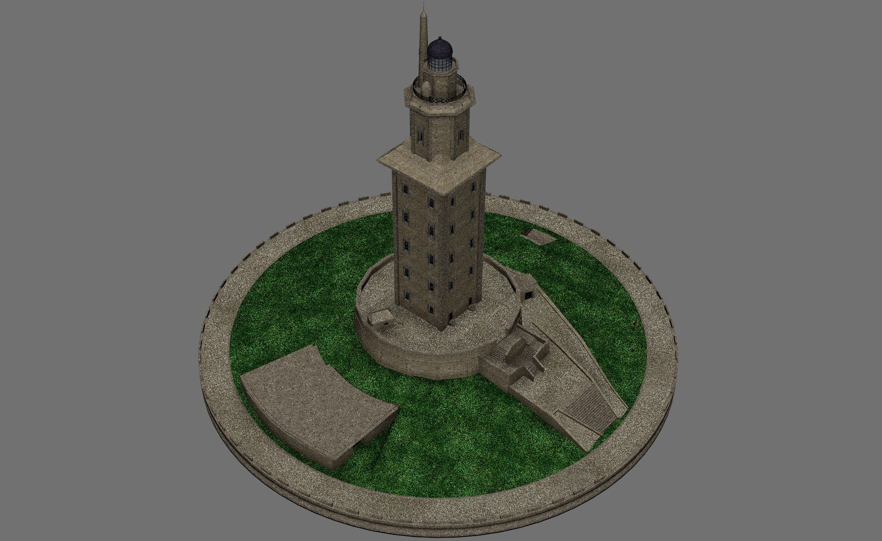 3D Tower of Hercules model https://p.turbosquid.com/ts-thumb/TK/eaS0Ov/7t/herc11/jpg/1712074848/1920x1080/fit_q87/f6a1e195c0f33a2543de4623ab1f3c3735905a55/herc11.jpg