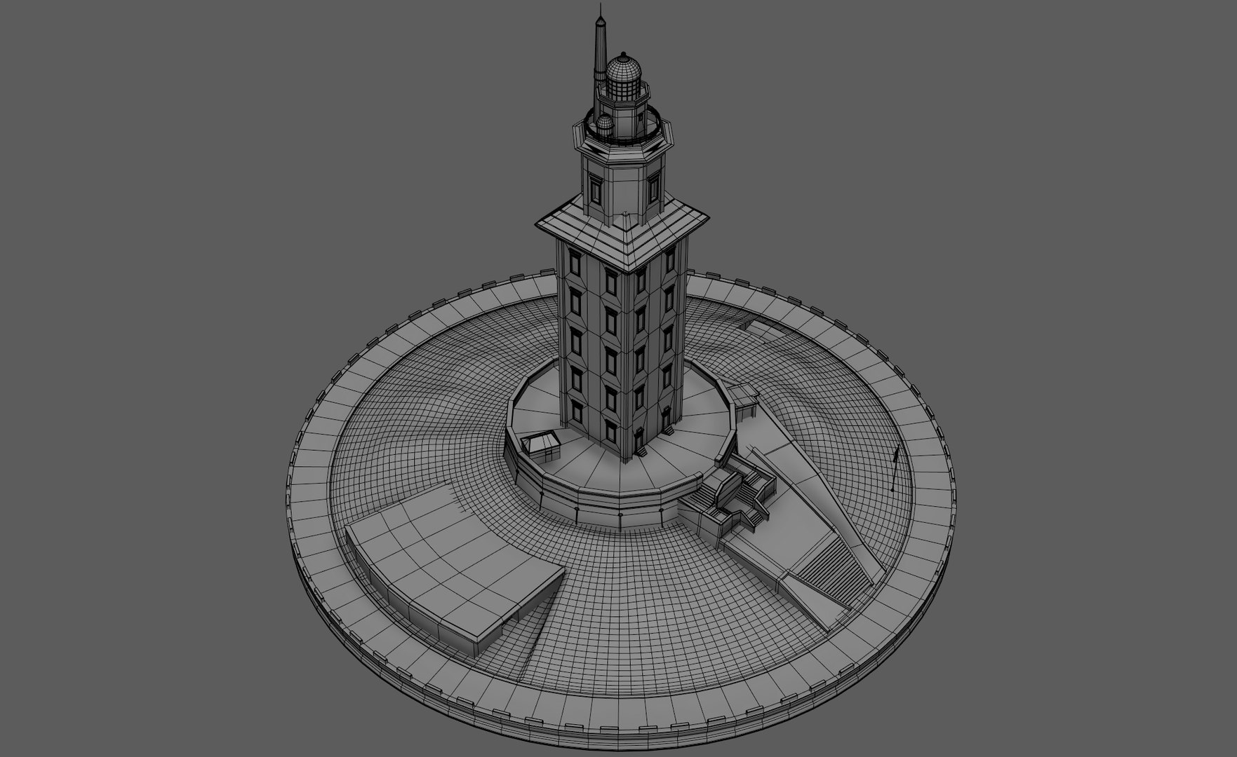 3D Tower of Hercules model https://p.turbosquid.com/ts-thumb/TK/eaS0Ov/AP/herc10/jpg/1712074848/1920x1080/fit_q87/64fde3fd16986e426163eb1c12f81882aaac188f/herc10.jpg