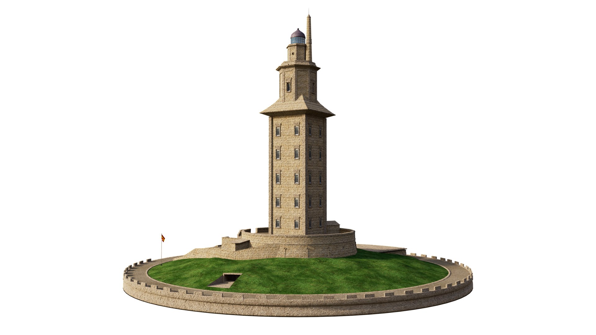 3D Tower of Hercules model https://p.turbosquid.com/ts-thumb/TK/eaS0Ov/CZ/herc5/jpg/1712074212/1920x1080/fit_q87/596fe14aa7ff2829dd482df8c6c18dc9ec718b78/herc5.jpg