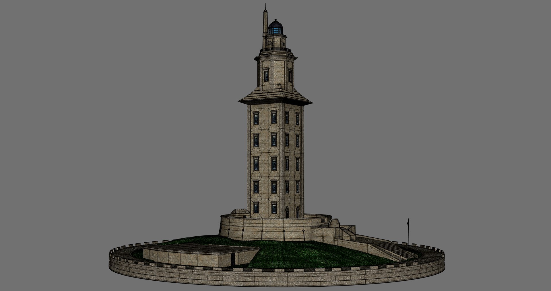 3D Tower of Hercules model https://p.turbosquid.com/ts-thumb/TK/eaS0Ov/c2/herc15/jpg/1712074851/1920x1080/fit_q87/80c1373459de67bd8321080e0acb7af1a6f28fcd/herc15.jpg