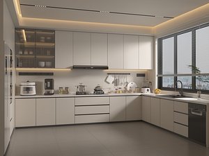 Kitchen Unit With Utensils 2