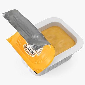 Heinz Honey Mustard Sauce Dip Pot Opened