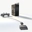 Play Station 1 gamepad low poly