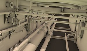 pipe sewer 3D