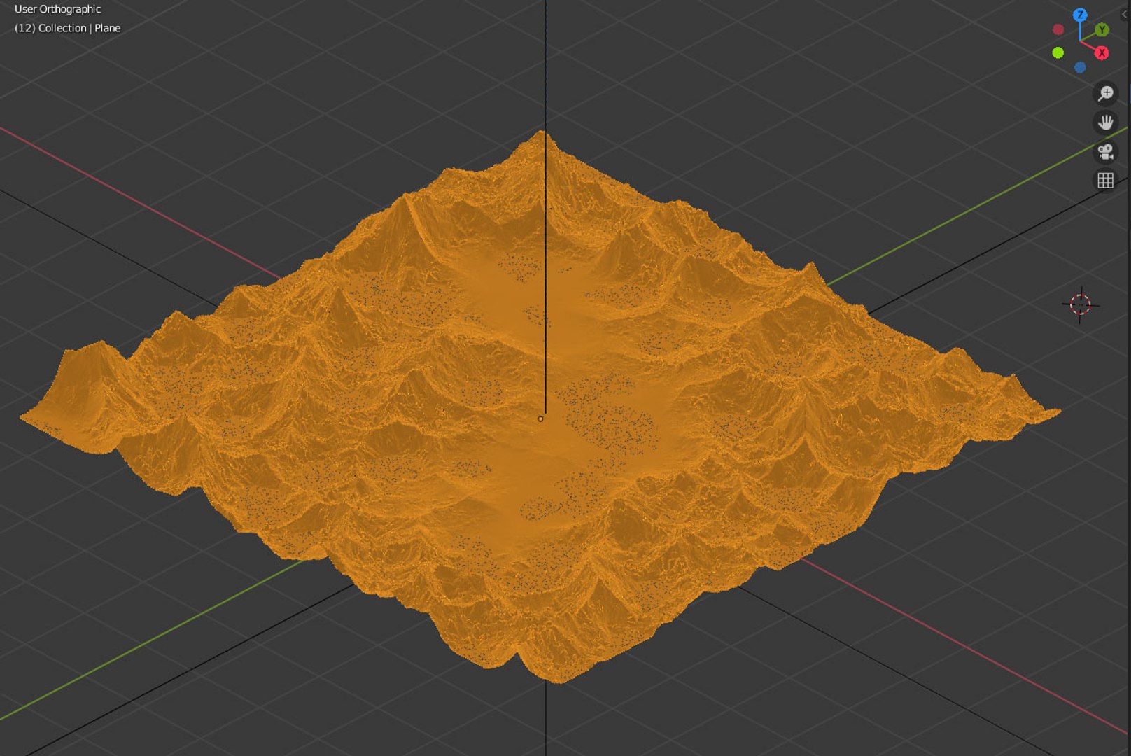 Valley Snowy Mountains 3D Model - TurboSquid 1540537
