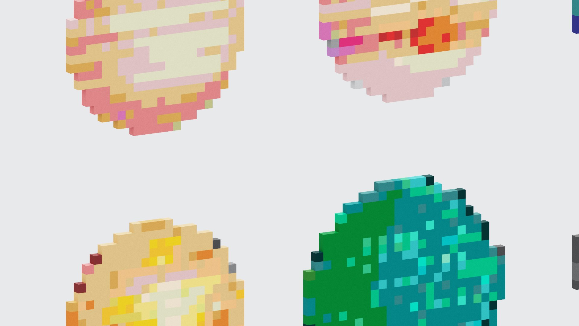 3D Pixel Planet Pack - TurboSquid 2021560