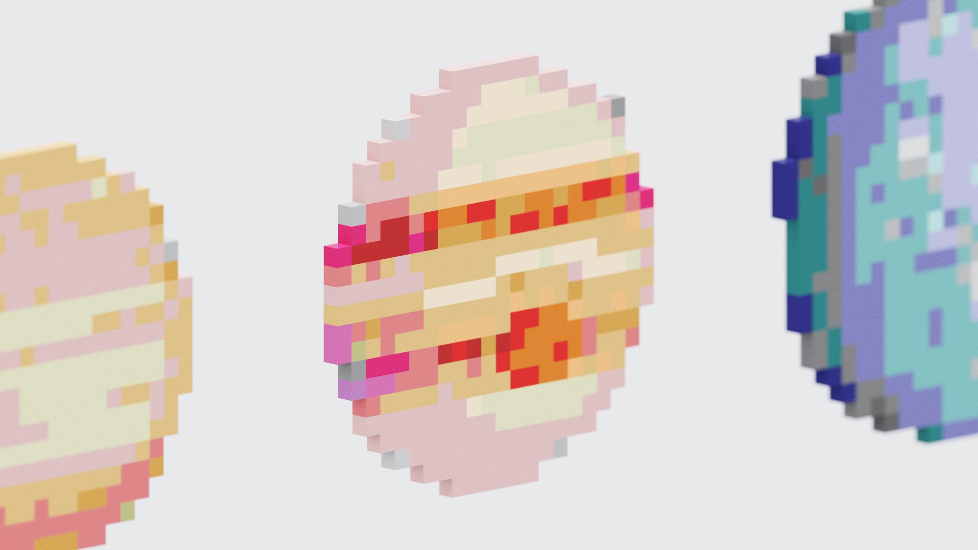 3D Pixel Planet Pack - TurboSquid 2021560