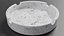 3D Ashtray White model