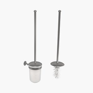 3D toilet brush