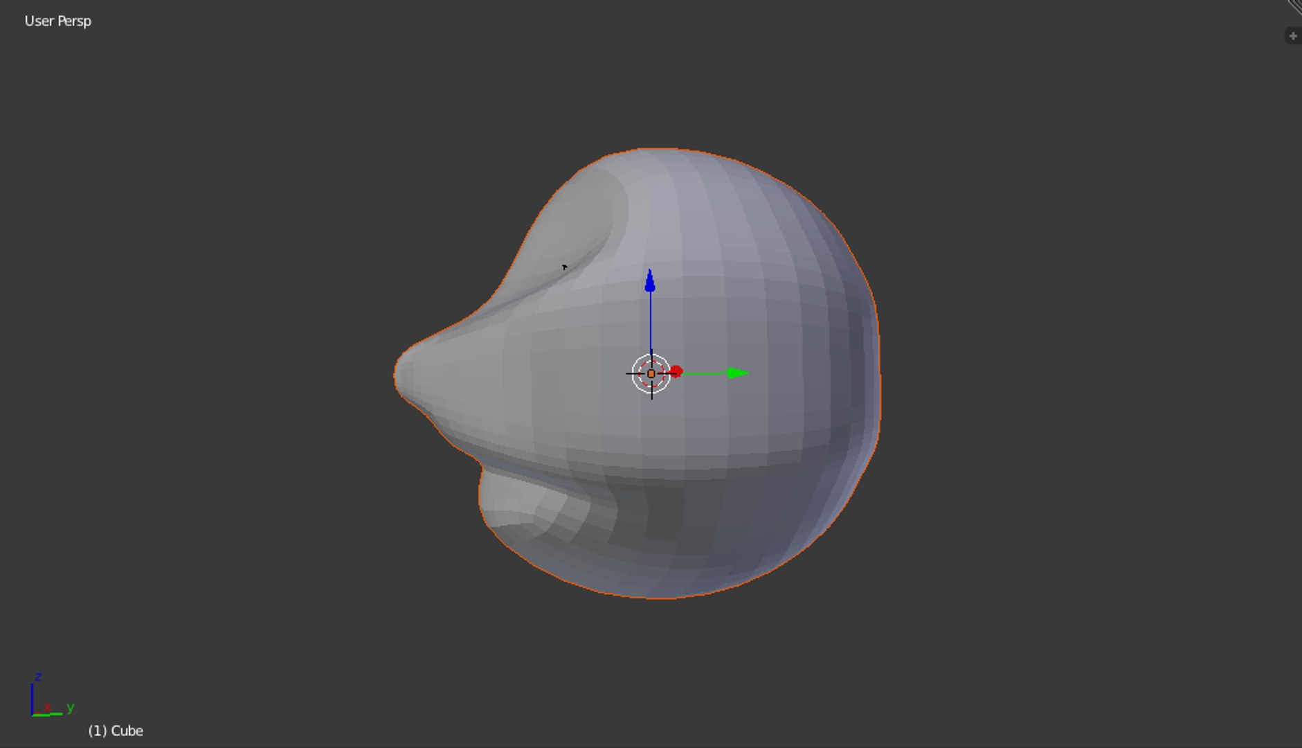 Free Obj Model Cartoon Head