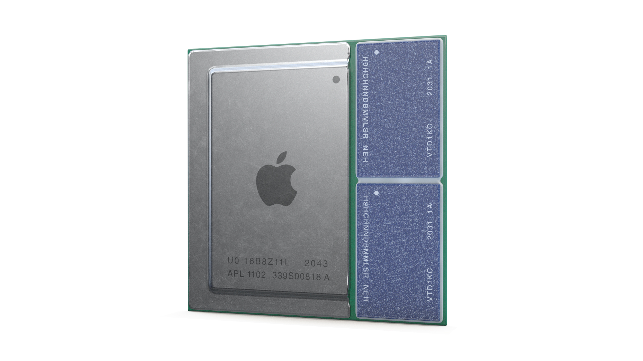 modelo 3d Chip de la serie Apple M1 - TurboSquid 2110812