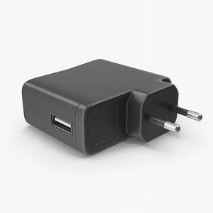 3D USB Adapter  Charger model