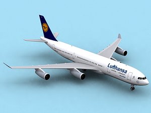 maya airbus a340-200 lufthansa a340