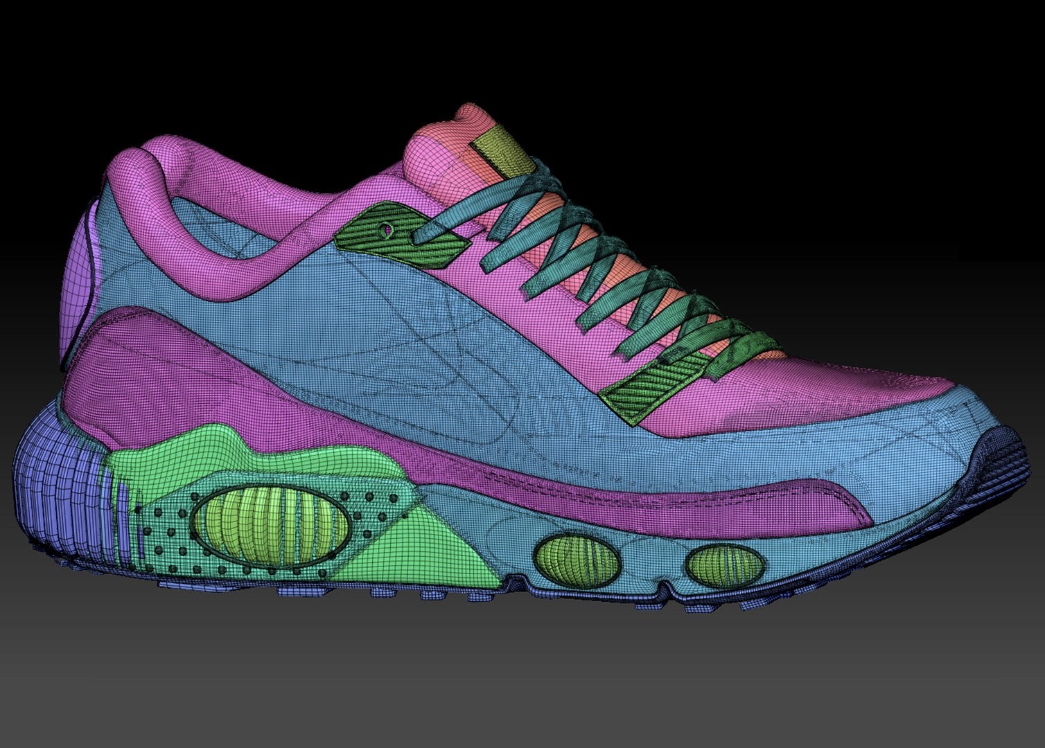 Shoe Trainer Model - TurboSquid 1693419