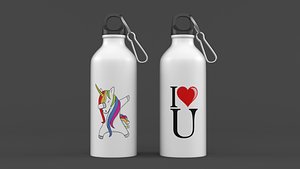 3D Water Bottle model