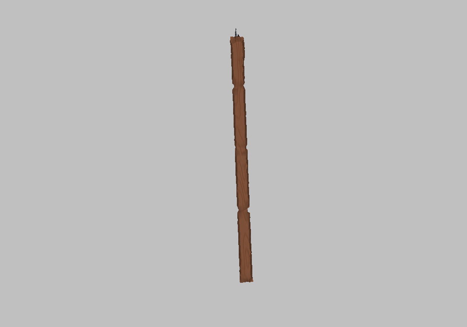 3d model bat mallet staff