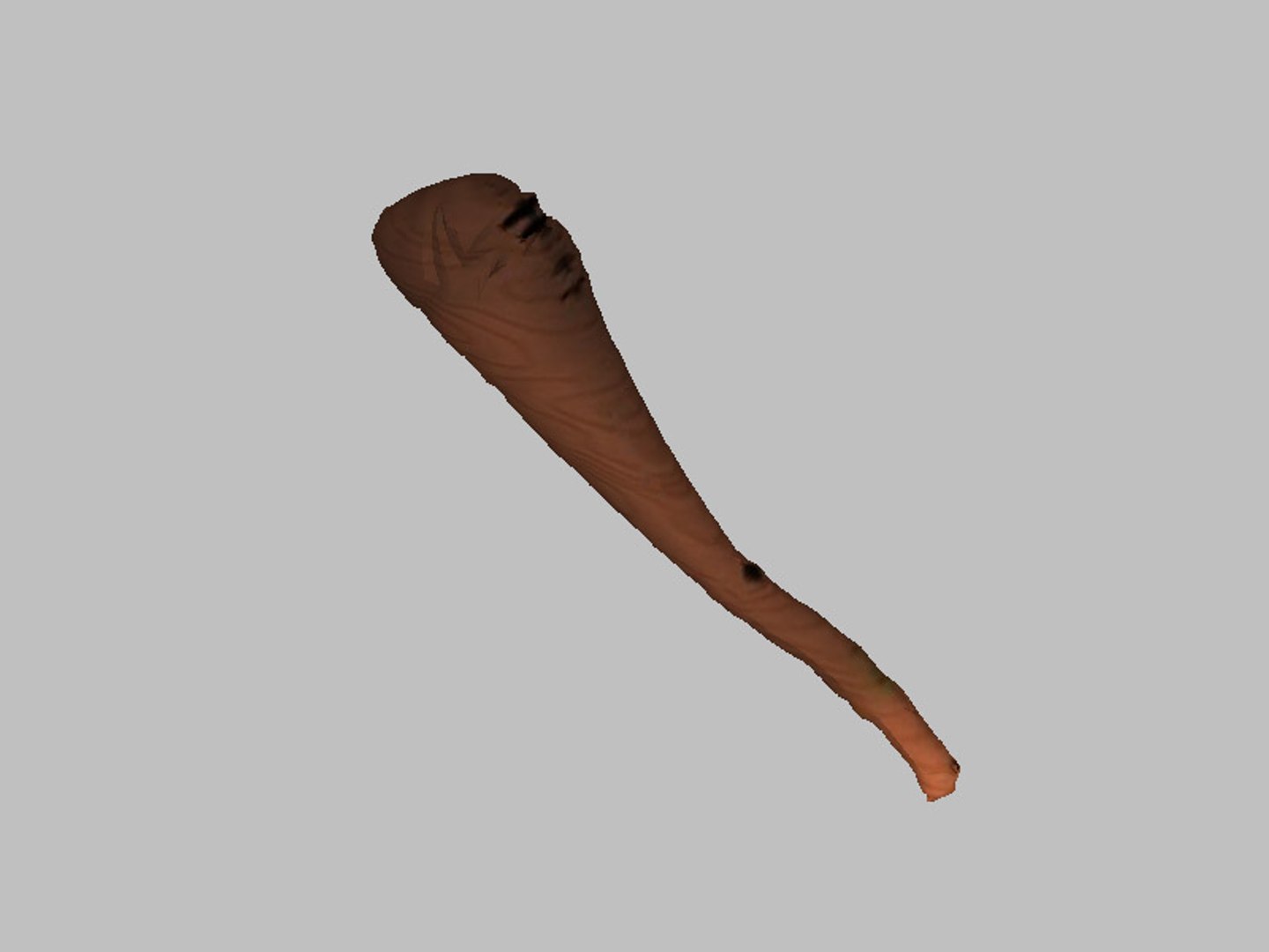 3d model bat mallet staff
