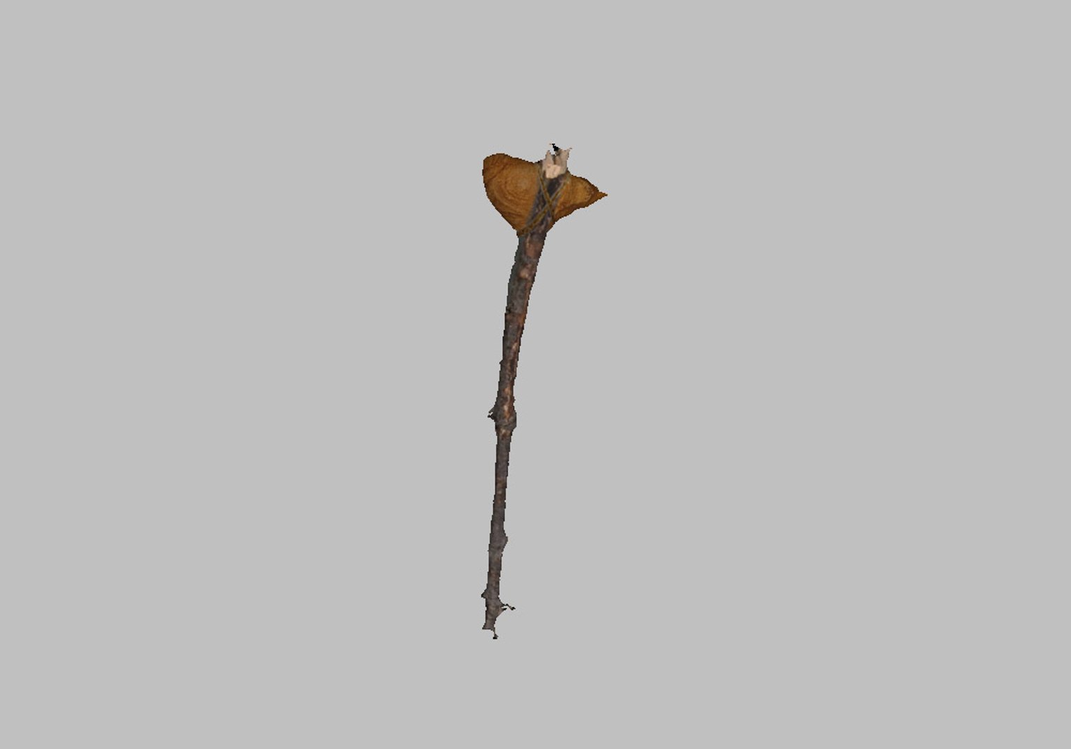 3d model bat mallet staff