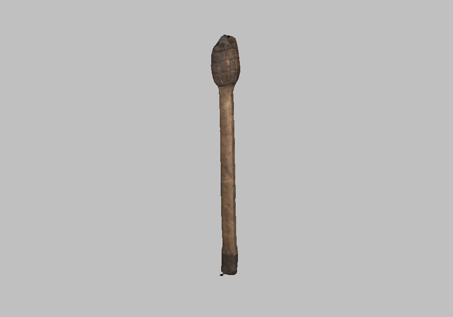 3d model bat mallet staff