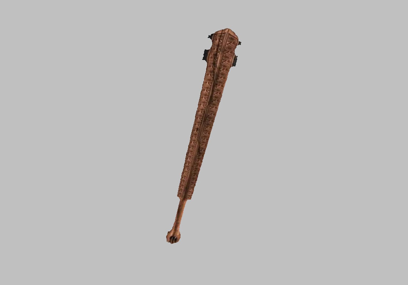 3d model bat mallet staff