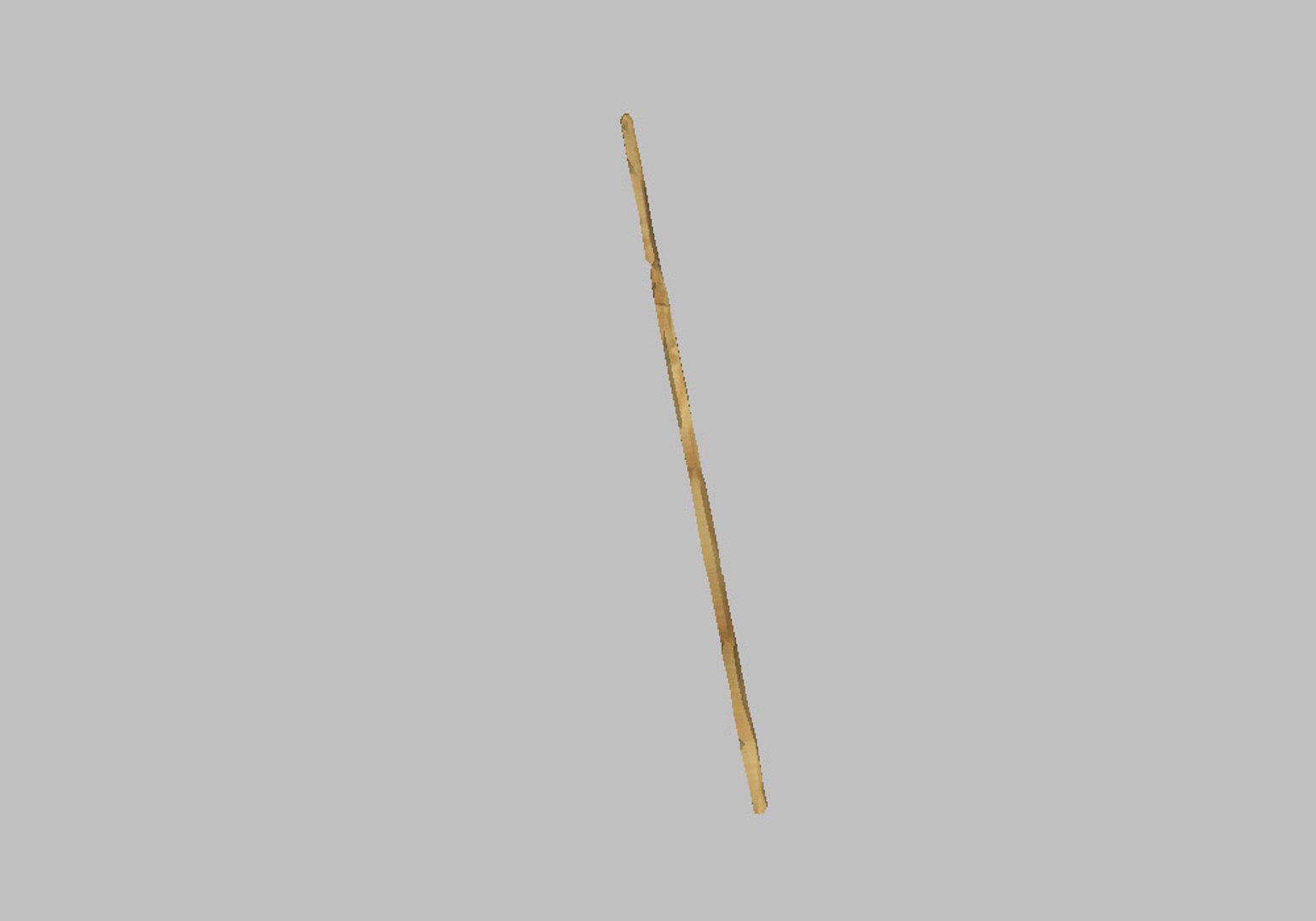 3d model bat mallet staff