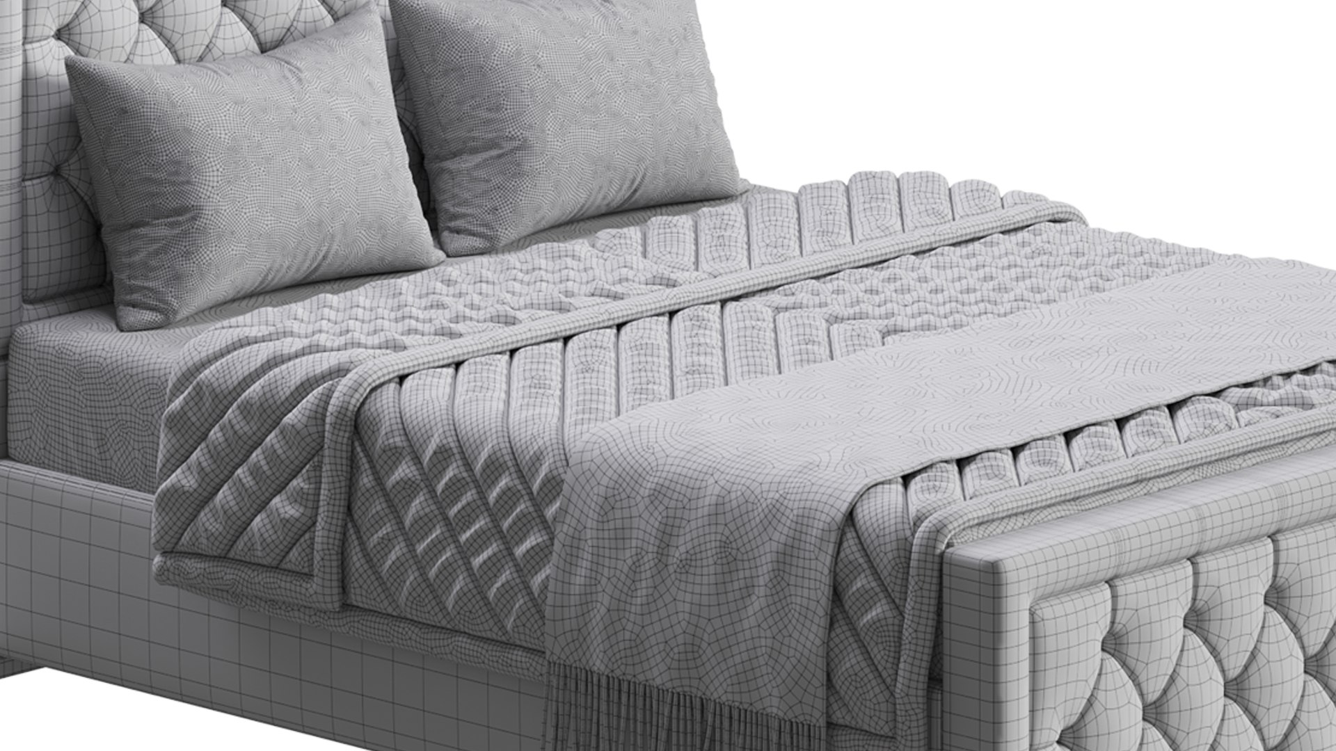 3D Princess Bed Frame Model - TurboSquid 2229942