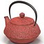 cast iron tea kettle 3d model