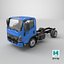 Electric Light Truck 132 Inch No Body 3D model