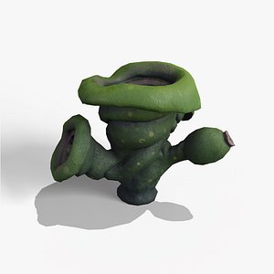 Green Fantasy Mushroom