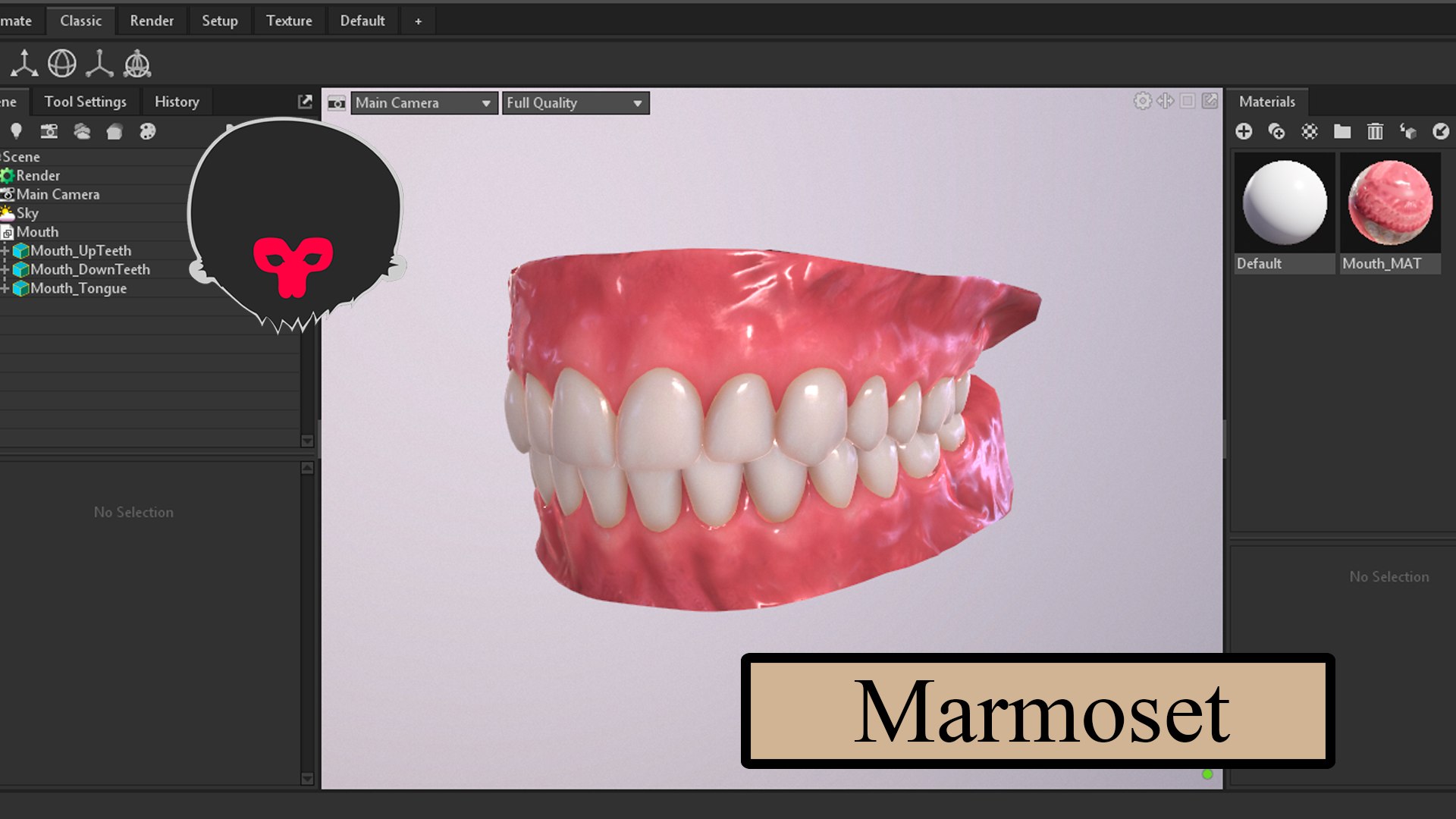 Teeth Realistic Mouth 3D - TurboSquid 1683760
