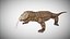 3D komodo dragon rigged model