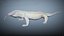 3D komodo dragon rigged model