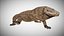 3D komodo dragon rigged model