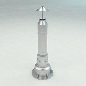 roof ventilation exterior architecture 3D model