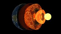 Earth Structure animation