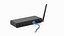 Network Docking Station with Wi-Fi and LAN Modules Black
