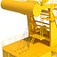 Level Luffing Port Crane Rigged Yellow