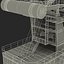 Level Luffing Port Crane Rigged Yellow