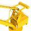 Level Luffing Port Crane Rigged Yellow