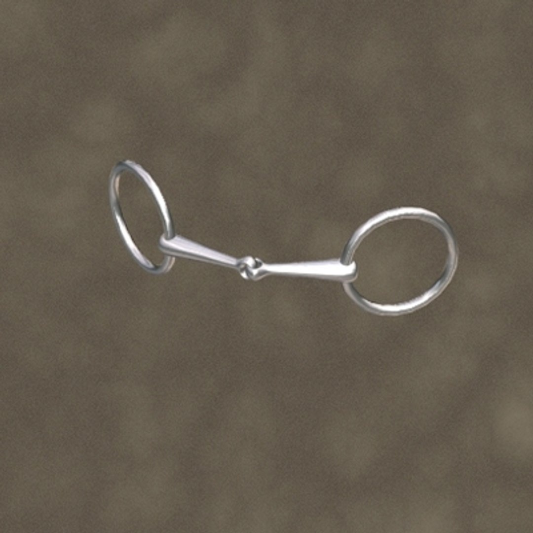 Loose Ring Snaffle Zipped 3d Dxf