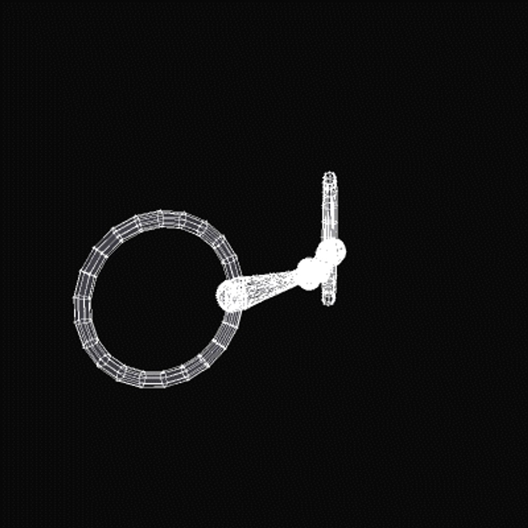 Loose Ring Snaffle Zipped 3d Dxf