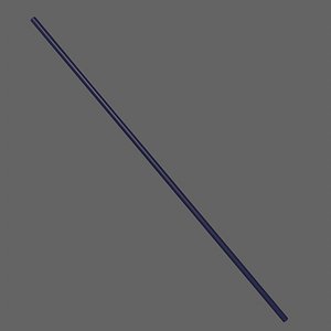 PBR Wushu Stick Blue