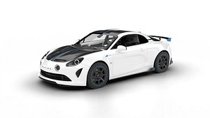 Alpine A110 R Le Mans Edition 2023 3d model
